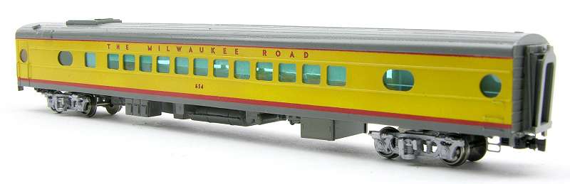 Milwaukee Road Coach 654